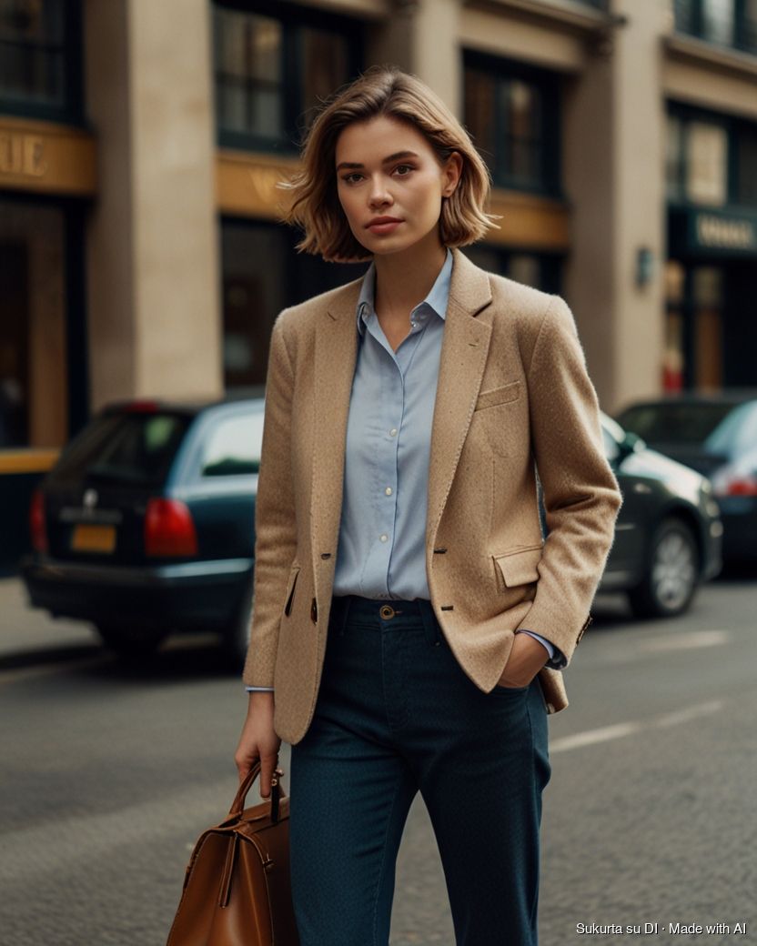 An elegant smart casual outfit