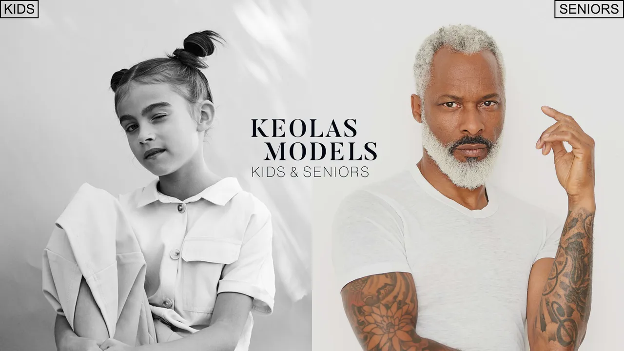Keolas Models website front page