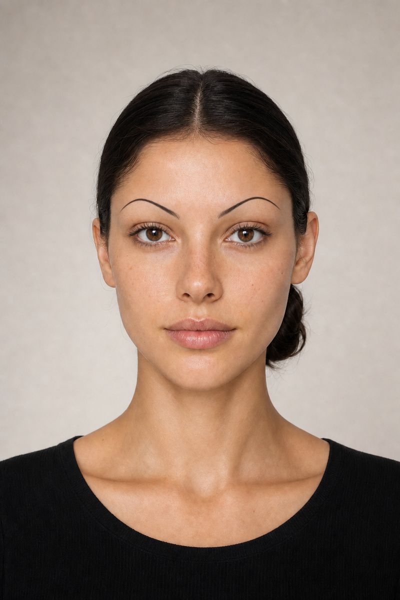 1930s eyebrows: pencil-thin high drawn arches