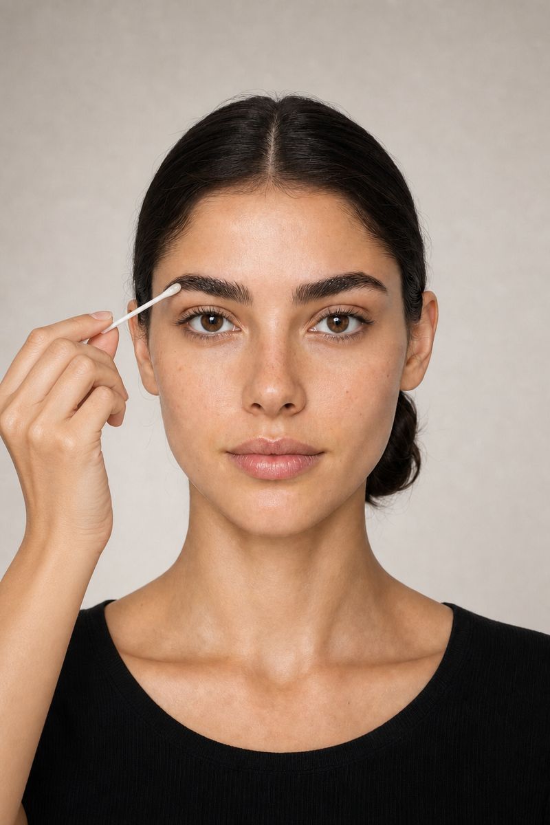 Brow lamination aftercare: nourishing oil